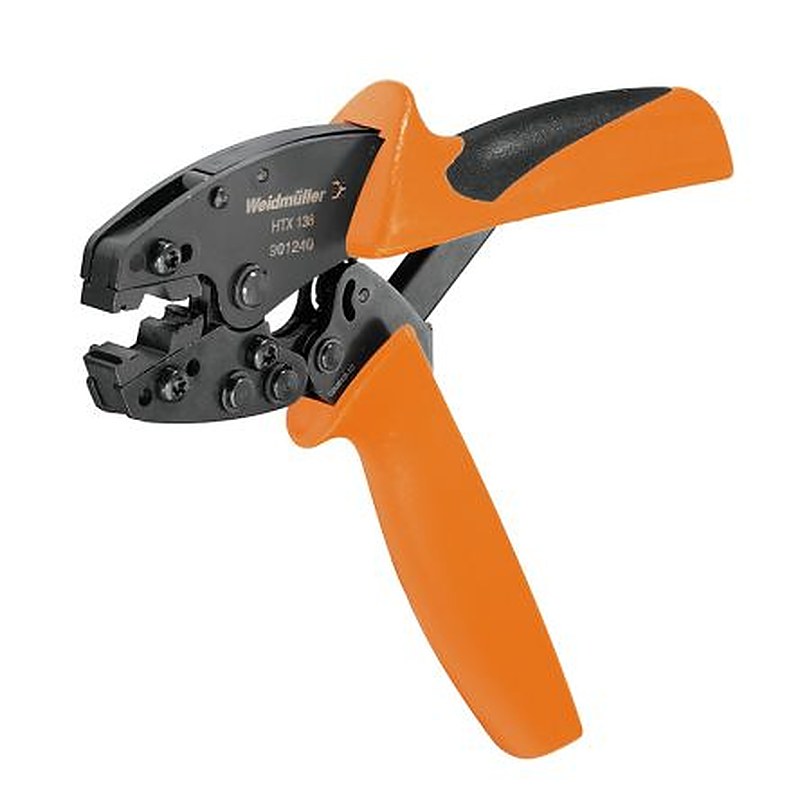 Weidmüller HTG 58/59 Crimp Tool Hexagonal Crimp for TNC Connectors, BNC Connectors