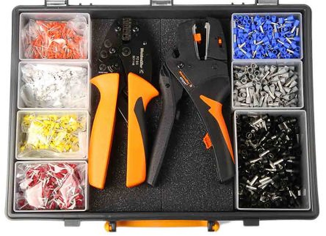 Weidmüller Bootlace Ferrule 3100 Pieces Crimp Terminal Kit