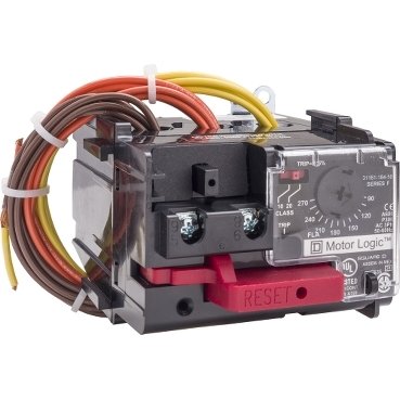 Overload Relay, Motor Logic, solid state overload relay, NEMA Size 5, 3 pole, 90A to 270A, 600VAC, replacement relay (Overload Relay Motor Logic) is a Schneider Electric product. Designed for reliable performance and long service life. Available across Iraq — contact us for pricing and delivery options.