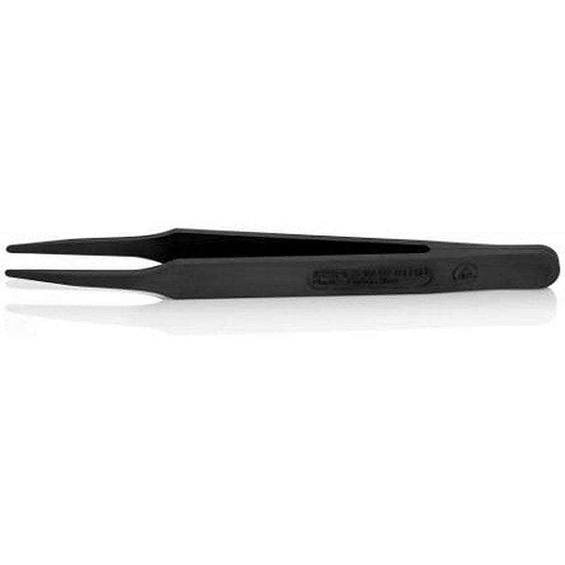 Knipex 115mm Plastic Straight ESD Safe Tweezer