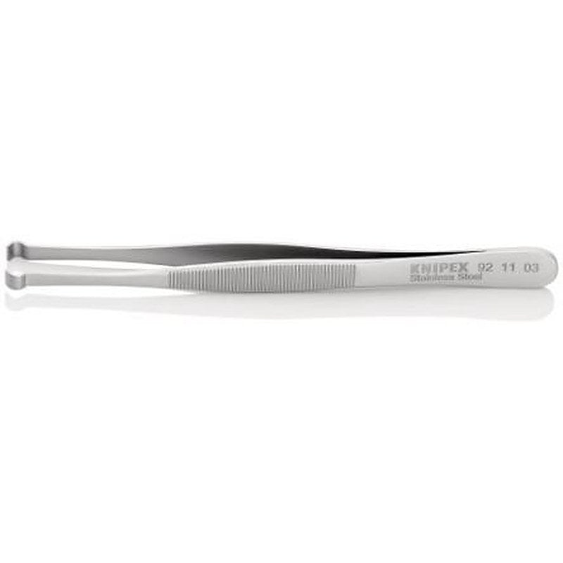 Knipex 122mm Stainless Steel Straight Tweezer