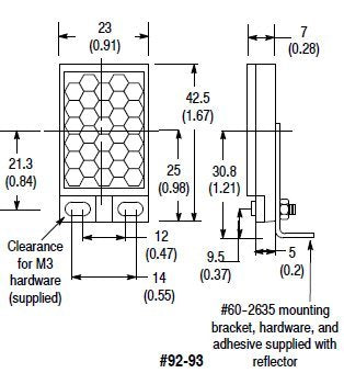 92-93 Reflector