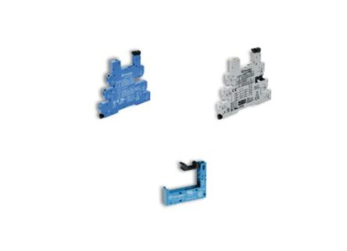 Finder 93 24V DIN Rail Relay Socket, for use with 34/41 Series Relay