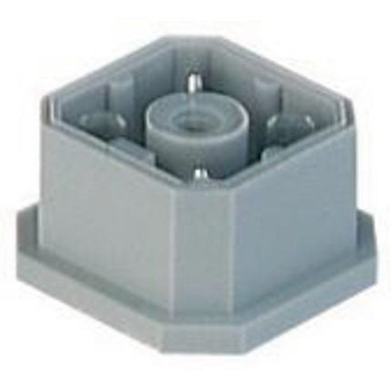 Hirschmann, G IP65 Grey PCB Mount 3P+PE Straight Power Connector, 10A, 50V ac/dc