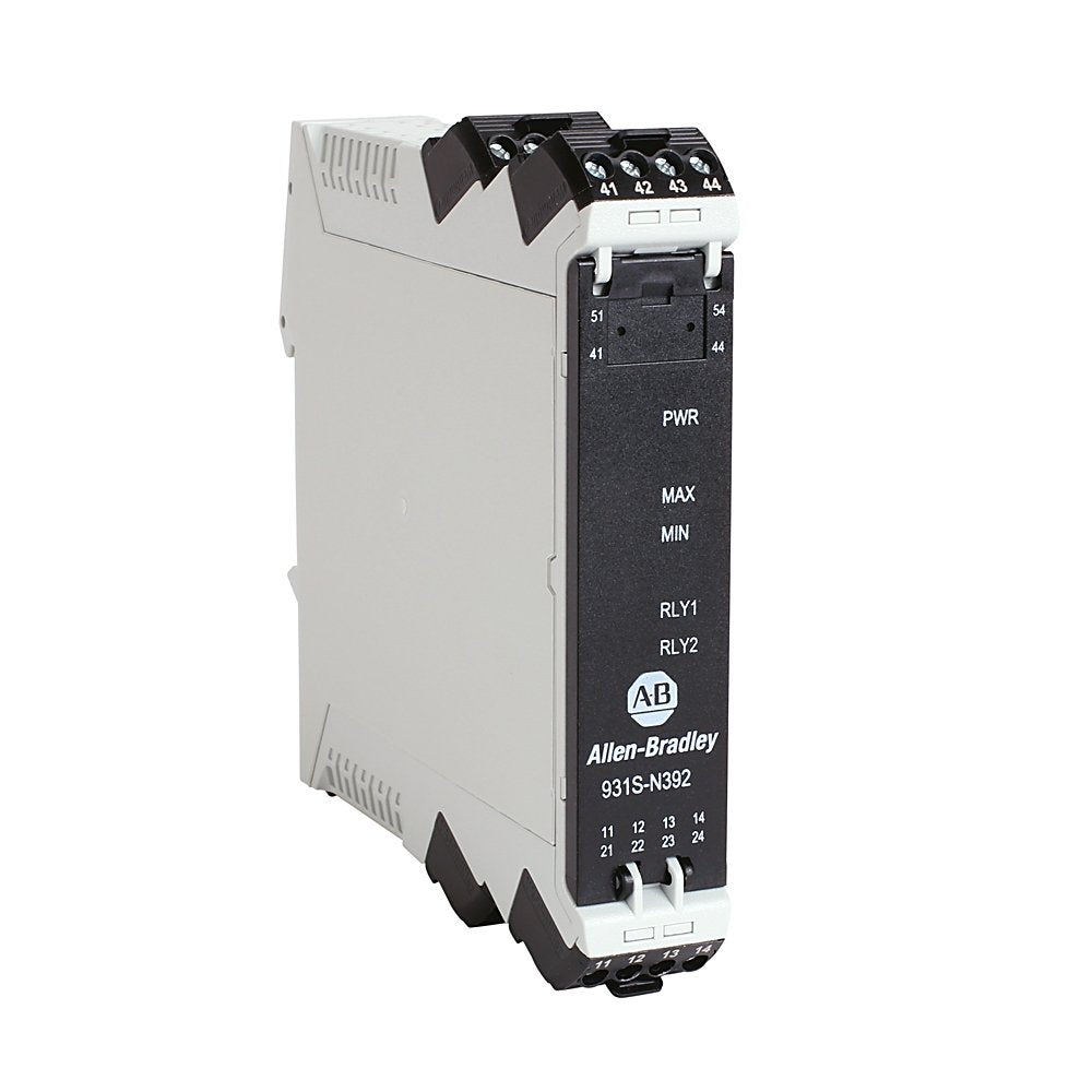 931S-N392 : Pt100/PTC Inpt to 2 Limit Value Relau Outputs; 20..264VAC/DC; Software Config