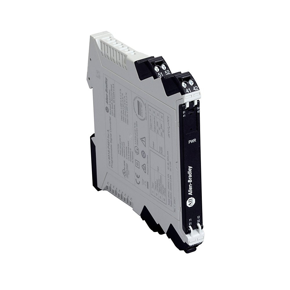 931S-P491 : Configurable Analog Inputs to Configurable Analog Outputs (Active or Passive); Single Channel; 24..230V AC/DC; Display/DIP/Buttons