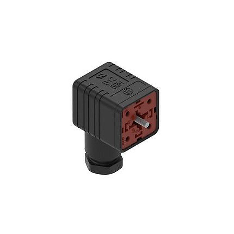 Hirschmann GDM P+2E DIN 43650 Solenoid Connector Female, 250V Voltage