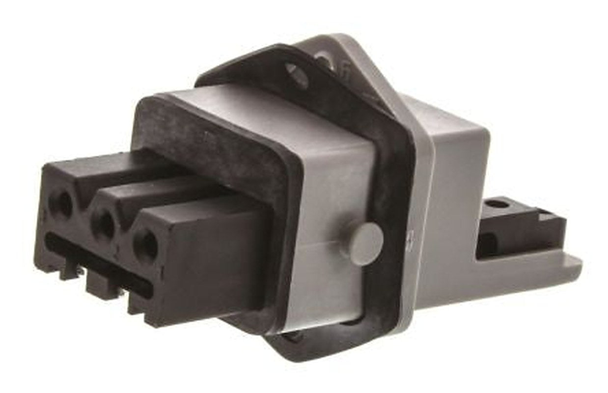 Hirschmann, ST IP54 Black, Grey Industrial Power Connector, Panel Mount, 3P+PE, Rated At 16A, 400V
