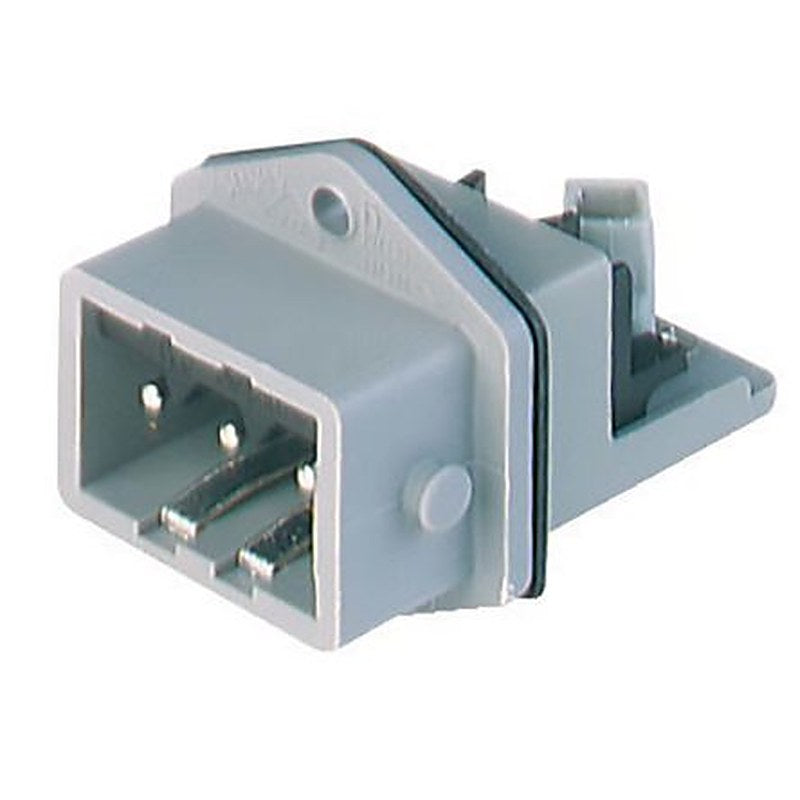 Hirschmann, ST IP54 Grey 3P+PE Straight Industrial Power Connector, 16A, 400V