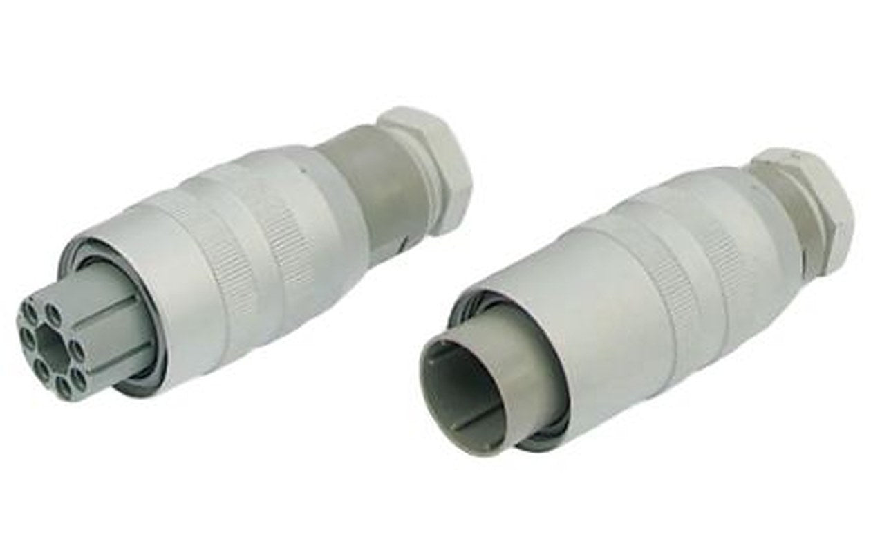 Hirschmann, NR 12 Pole Straight Standard DIN Plug, DIN 43651, 5A, 60V ac IP65, Cable Male