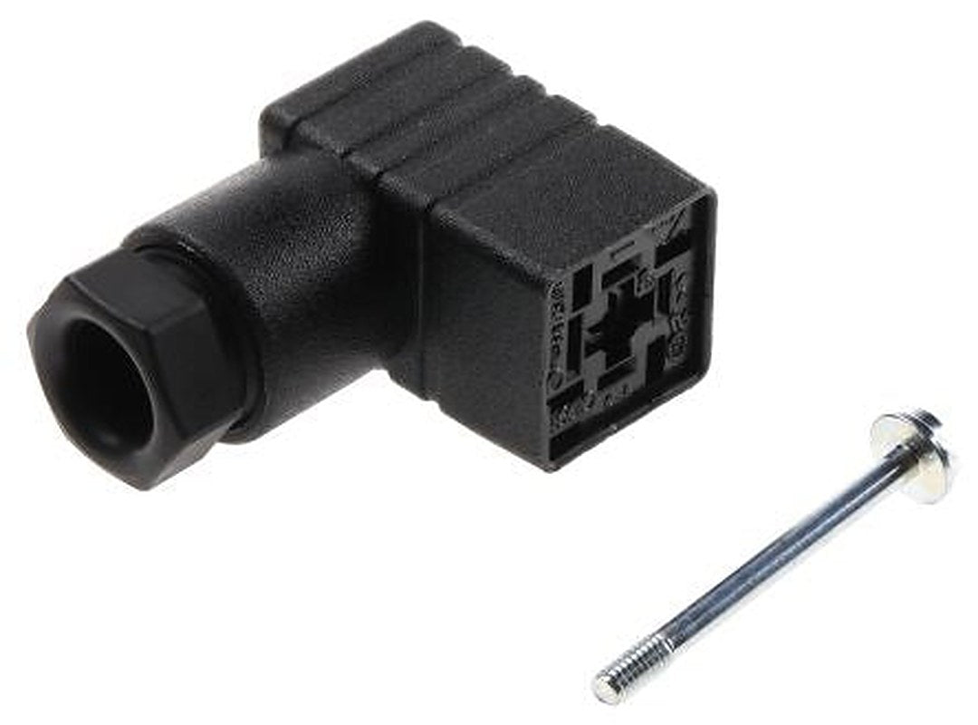 Hirschmann GDSN 207 2+E DIN 43650 C Solenoid Valve Connector Indicator Light, 250V ac/dc Voltage