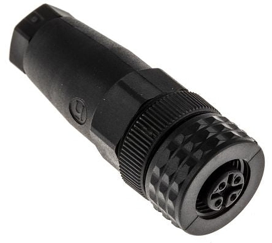 Hirschmann Circular Connector, 4 Contacts, Cable, M12 Connector, Socket, Female, IP67, E Series