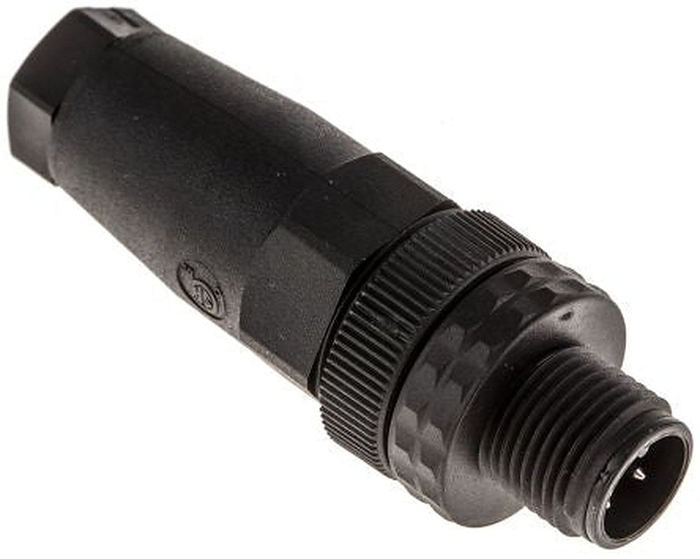 Hirschmann Circular Connector, 4 Contacts, Cable, M12 Connector, Plug, Male, IP67, E Series