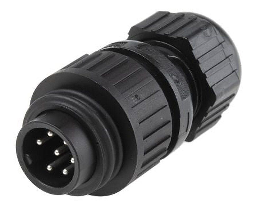 Hirschmann Circular Connector, 6 Contacts, Cable, M22 Connector, Plug, Male, IP67, CA Series