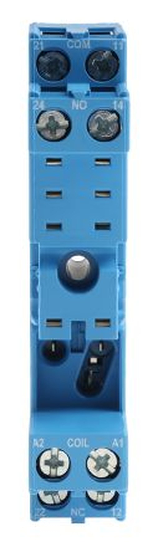 Finder 95 8 Way 250V ac DIN Rail Relay Socket, for use with 40.51 Series Relay, 40.52, 44.62, 40.61, 44.52