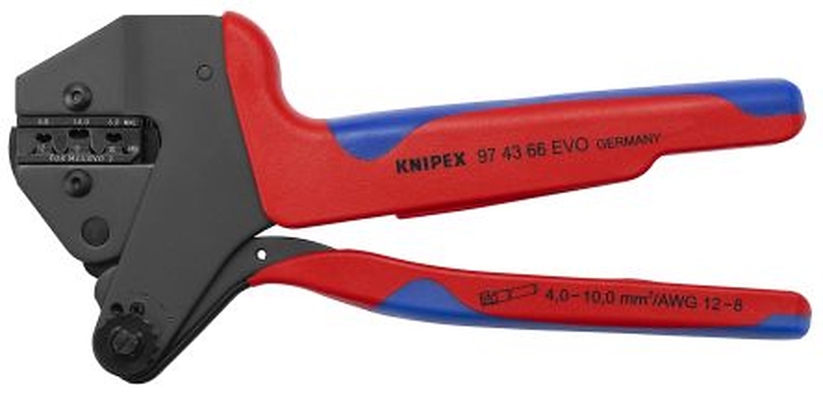 Knipex 97 43 66 EVO Plier, 200mm Overall