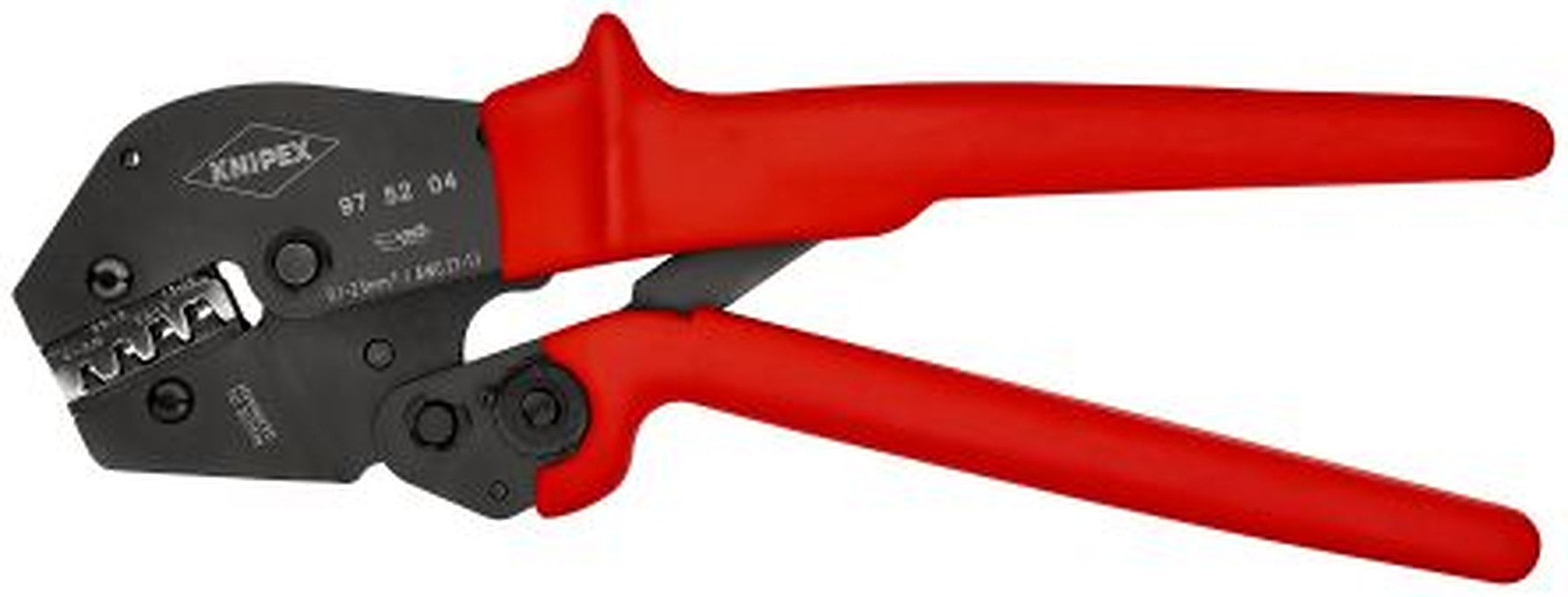 Knipex 97 3.3 mm Crimp Tool for Uninsulated Open Barrel Terminals