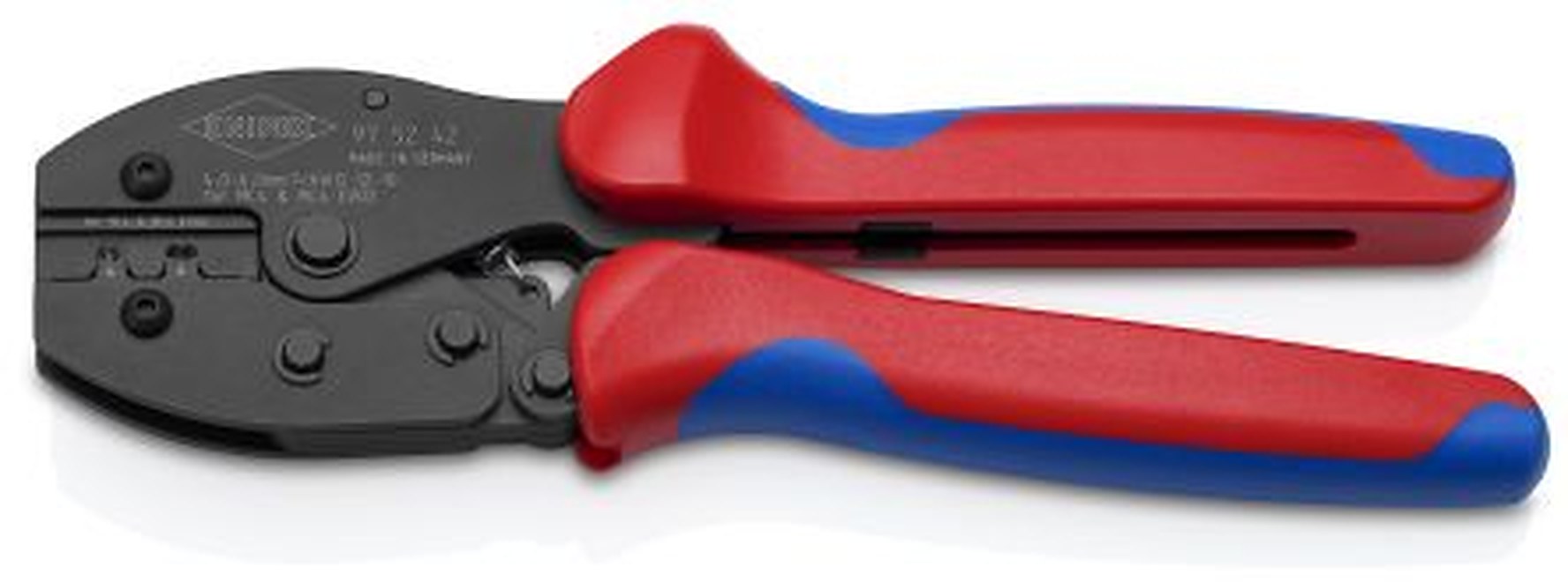 Knipex 97 52 42 SB Crimping Tool, 220mm Overall Burnished