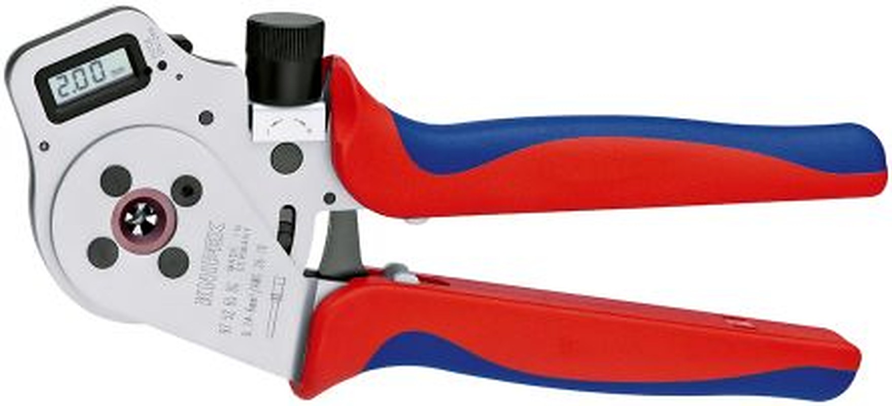 Knipex 97 0.14 To 6 mm² Crimp Tool for Turned Contacts