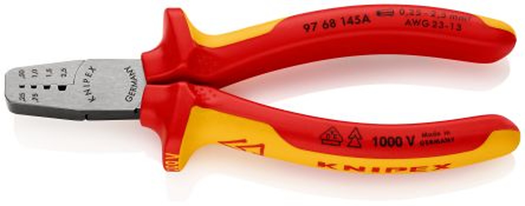 Knipex Crimp Tool for Wire Ferrules