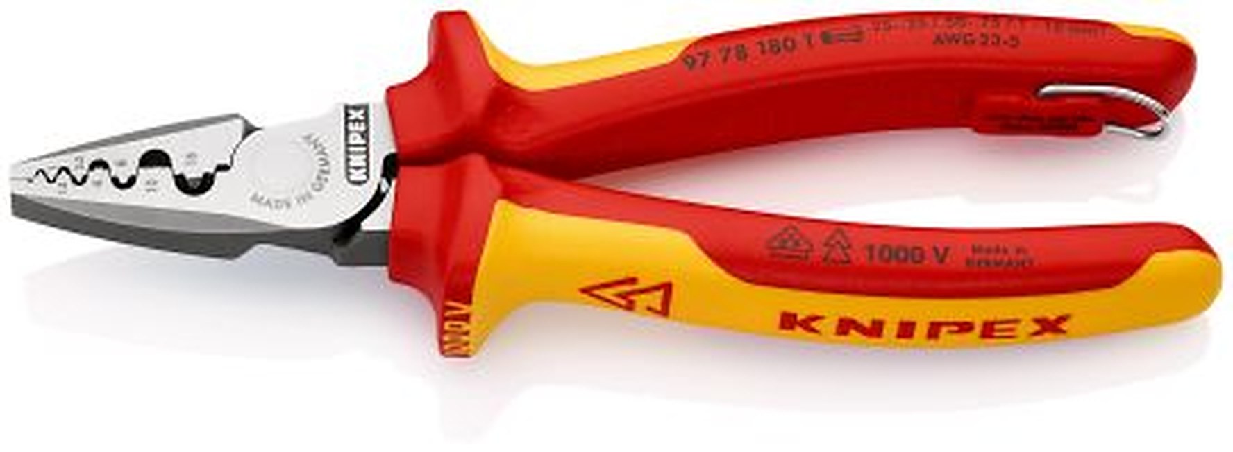 Knipex Crimp Tool for Wire Ferrules