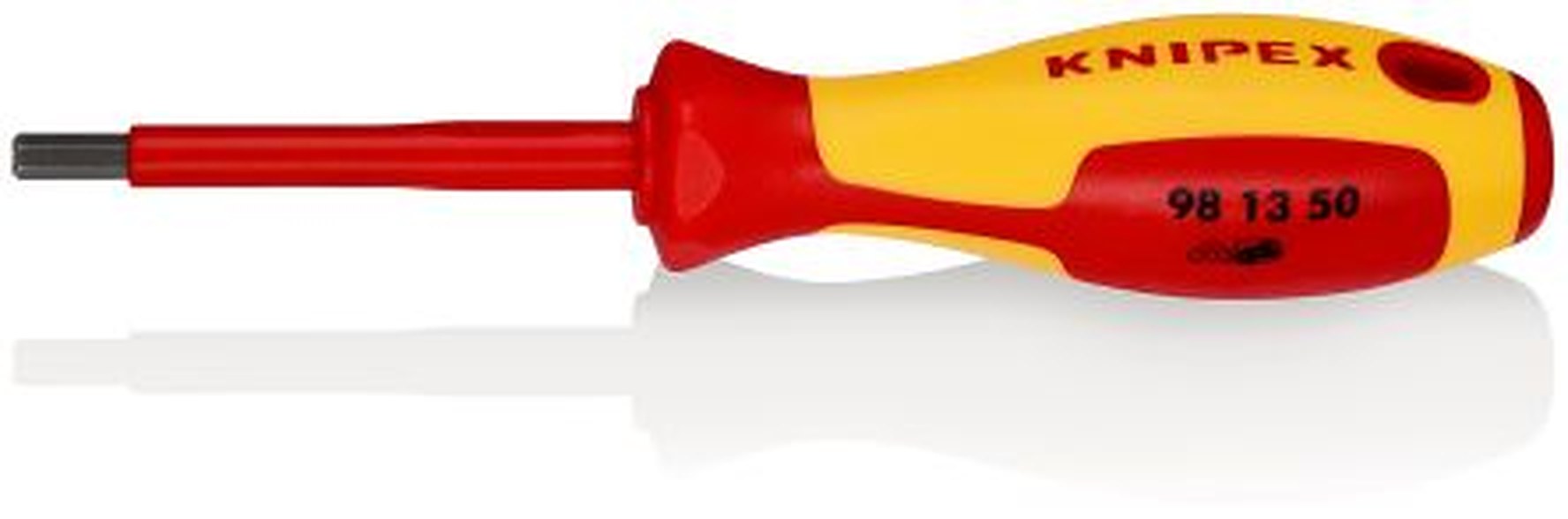 Knipex Insulated, 5 mm Tip, 75 mm Blade VDE/1000V Approved, 187 mm Overall