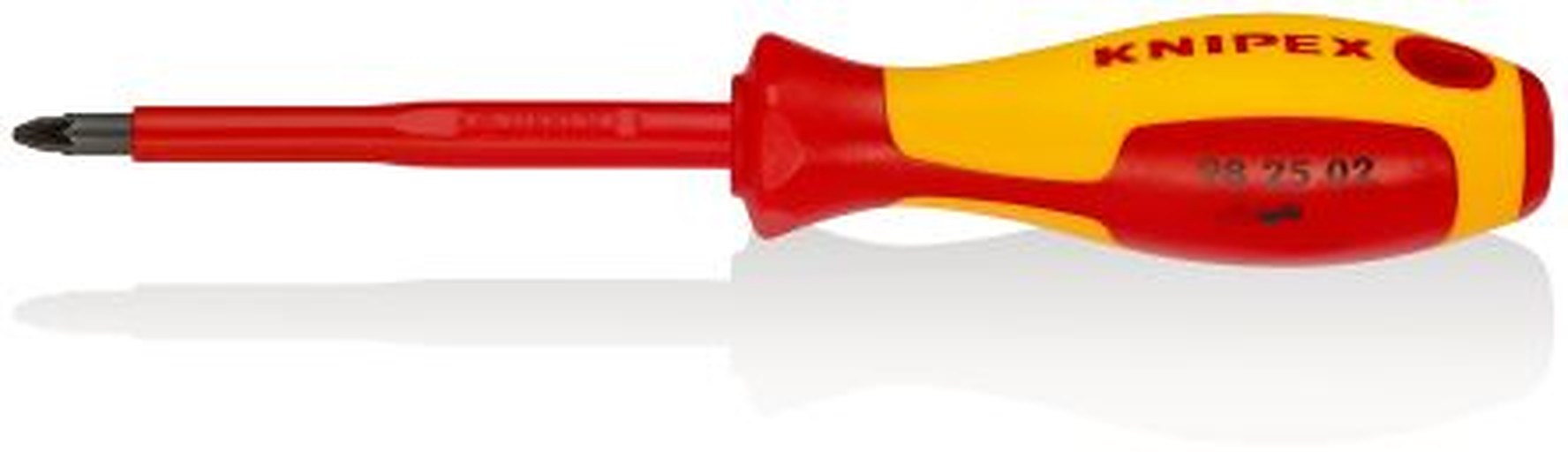Knipex Insulated, PZ2 Tip, 100 mm Blade VDE/1000V Approved, 212 mm Overall