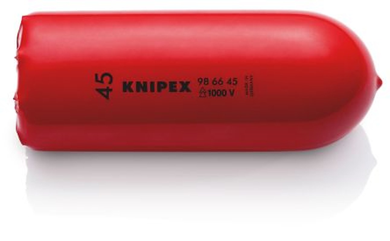 Knipex 130 mm Red, Black Cable Cover in Plastic, 45 mm ID