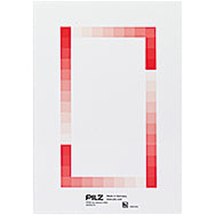 Pilz 9A000014 - PRMS calibration sheet