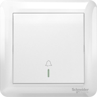 10A 250V 1 Gang Bell Press Switch, White (10A 250V 1 Gang Bell Press Switch White) is a Schneider Electric product. Designed for reliable performance and long service life. Available across Iraq — contact us for pricing and delivery options.