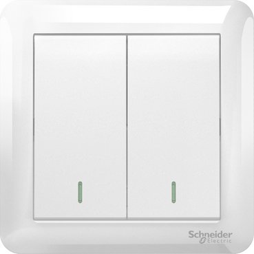 10AX 250V 2 Gang 2 Way Switch, White (10AX 250V 2 Gang 2 Way Switch White) is a Schneider Electric product. Designed for reliable performance and long service life. Available across Iraq — contact us for pricing and delivery options.