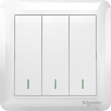 10AX 250V 3 Gang 2 Way Switch, White (10AX 250V 3 Gang 2 Way Switch White) is a Schneider Electric product. Designed for reliable performance and long service life. Available across Iraq — contact us for pricing and delivery options.