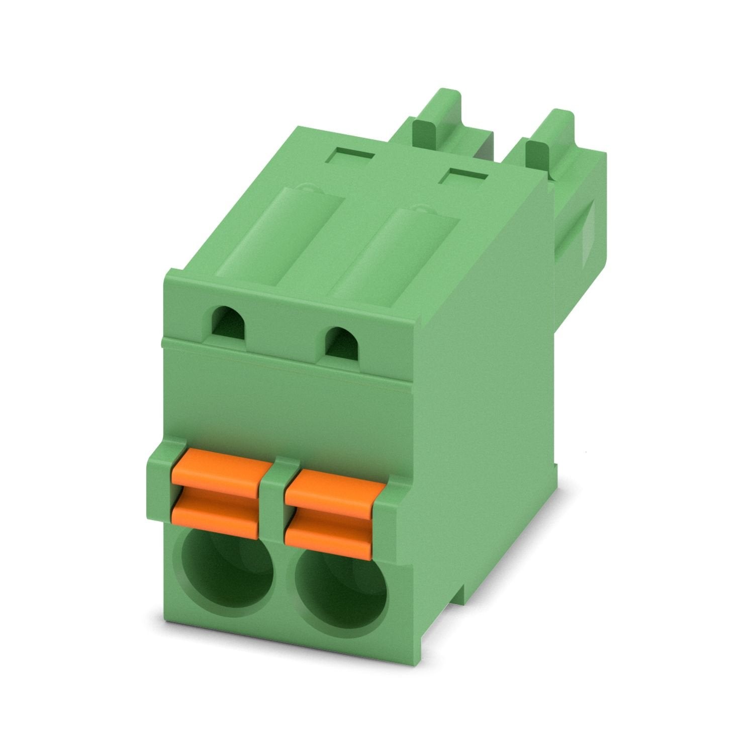 PCB connector, nominal cross section: 1.5 mm 2 , color: green, nominal current: 8 A, rated voltage (III/2): 160 V, contact surface: Sn, contact connection type: Socket, number of potentials: 2, number of rows: 1, number of positions: 2, number of connections: 2, product range: FK-MCP 1,5/..-ST, pitch: 3.81 mm, connection method: Push-in spring connection, conductor/PCB connection direction: 0 °, plug-in system: COMBICON MC 1,5, locking: without, mounting method: without, type of packaging: packed in cardboa
