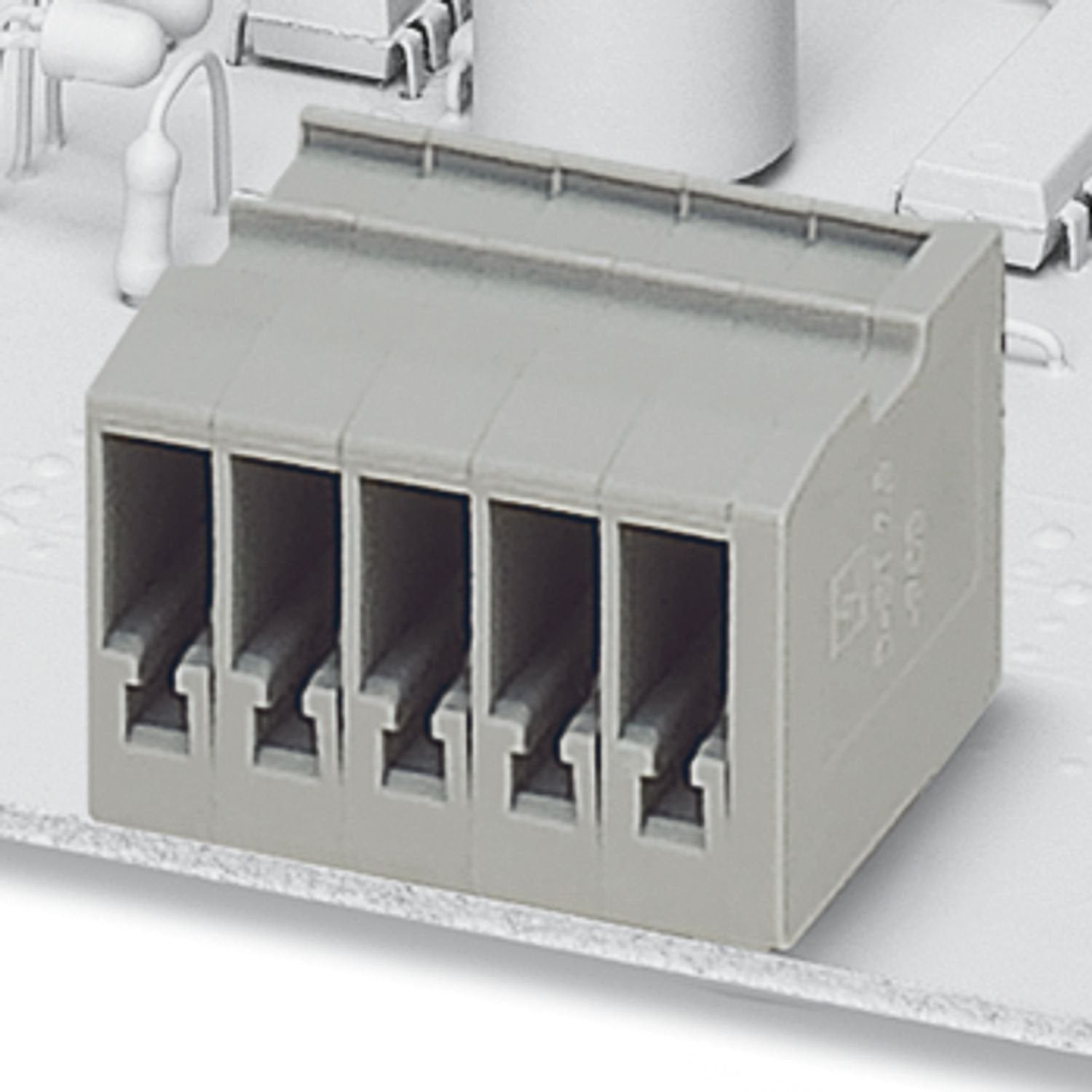 ST-COMBI receptacle, plug-in direction horizontal to the PCB, pitch: 5.2 mm, no. of positions: 7