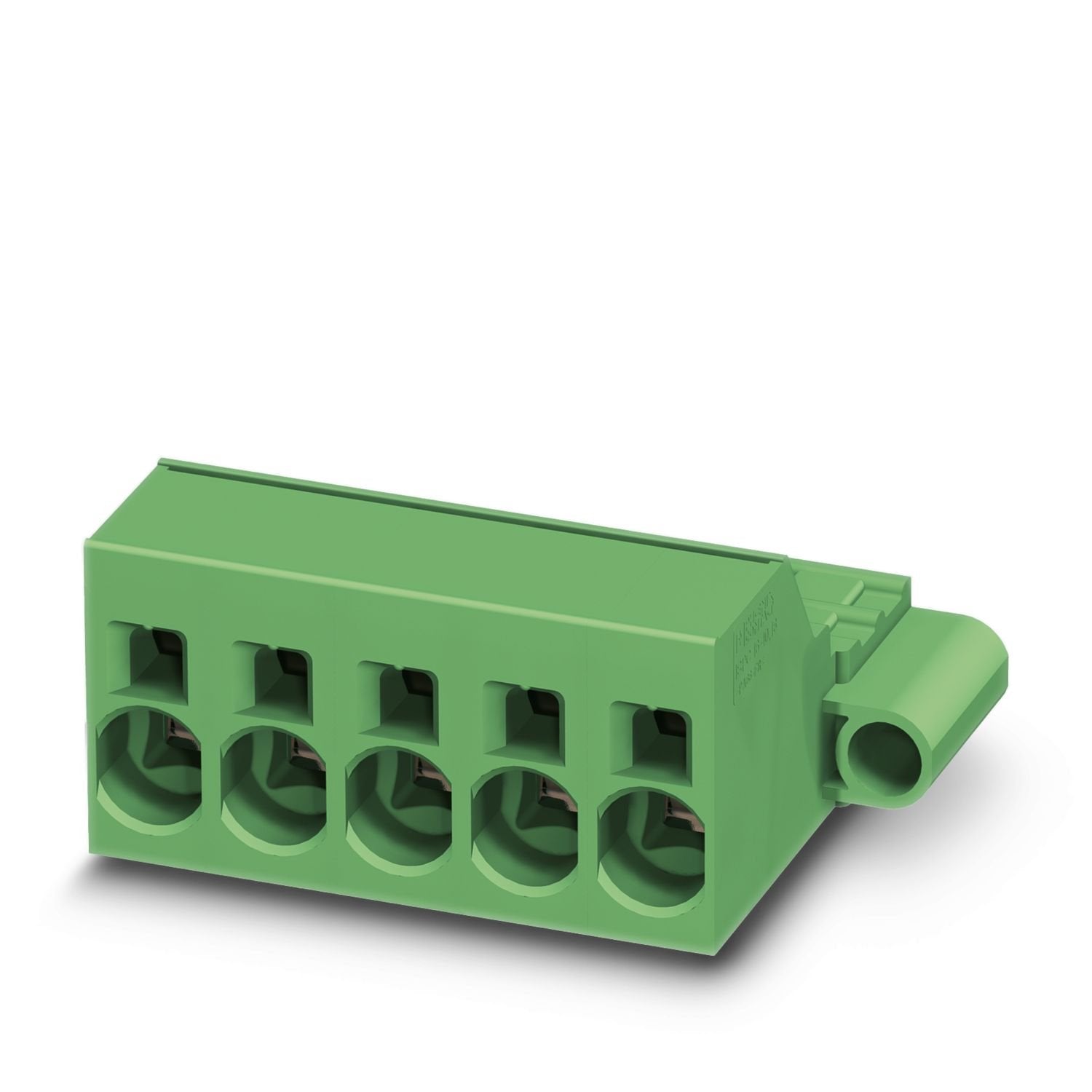 PCB connector, nominal cross section: 16 mm 2 , color: green, nominal current: 76 A, rated voltage (III/2): 1000 V, contact surface: Ag, contact connection type: Pin, number of potentials: 3, number of rows: 1, number of positions: 3, number of connections: 3, product range: ISPC 16/..-STF, pitch: 10.16 mm, connection method: Push-in spring connection, conductor/PCB connection direction: 0 °, locking clip: - without locking clip, plug-in system: COMBICON PC 16, locking: Screw locking mechanism, mounting met