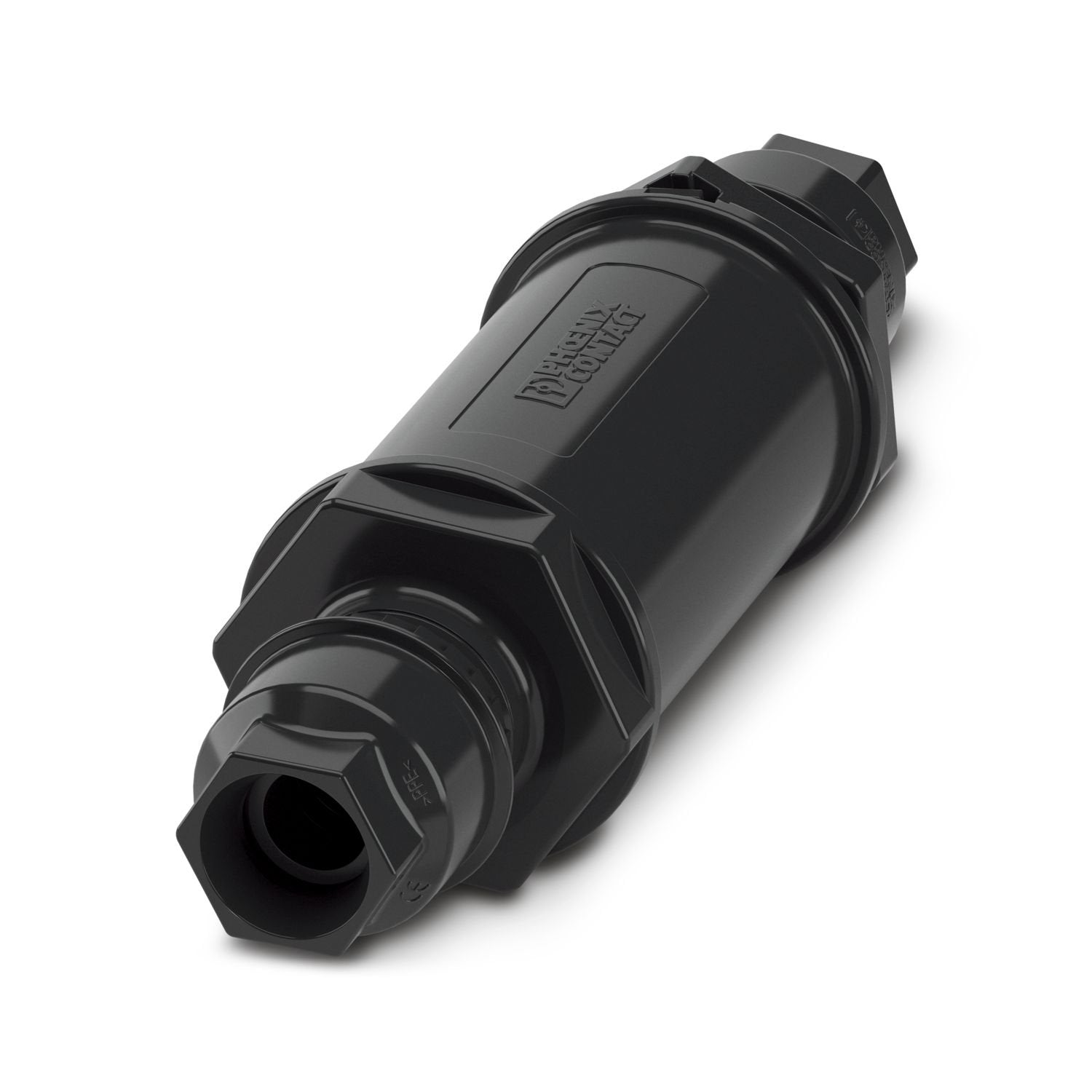 Conductor connector, Range of articles: PRC 35, design: Straight, color: black, number of positions: 5, min. conductor cross-section: 0.75 mm 2 , max. conductor cross-section: 4 mm 2 , rated voltage: 1000, rated current: 32 A, Connection method: Screw connection, min. cable diameter: 9.5 mm, max. cable diameter: 12.5 mm