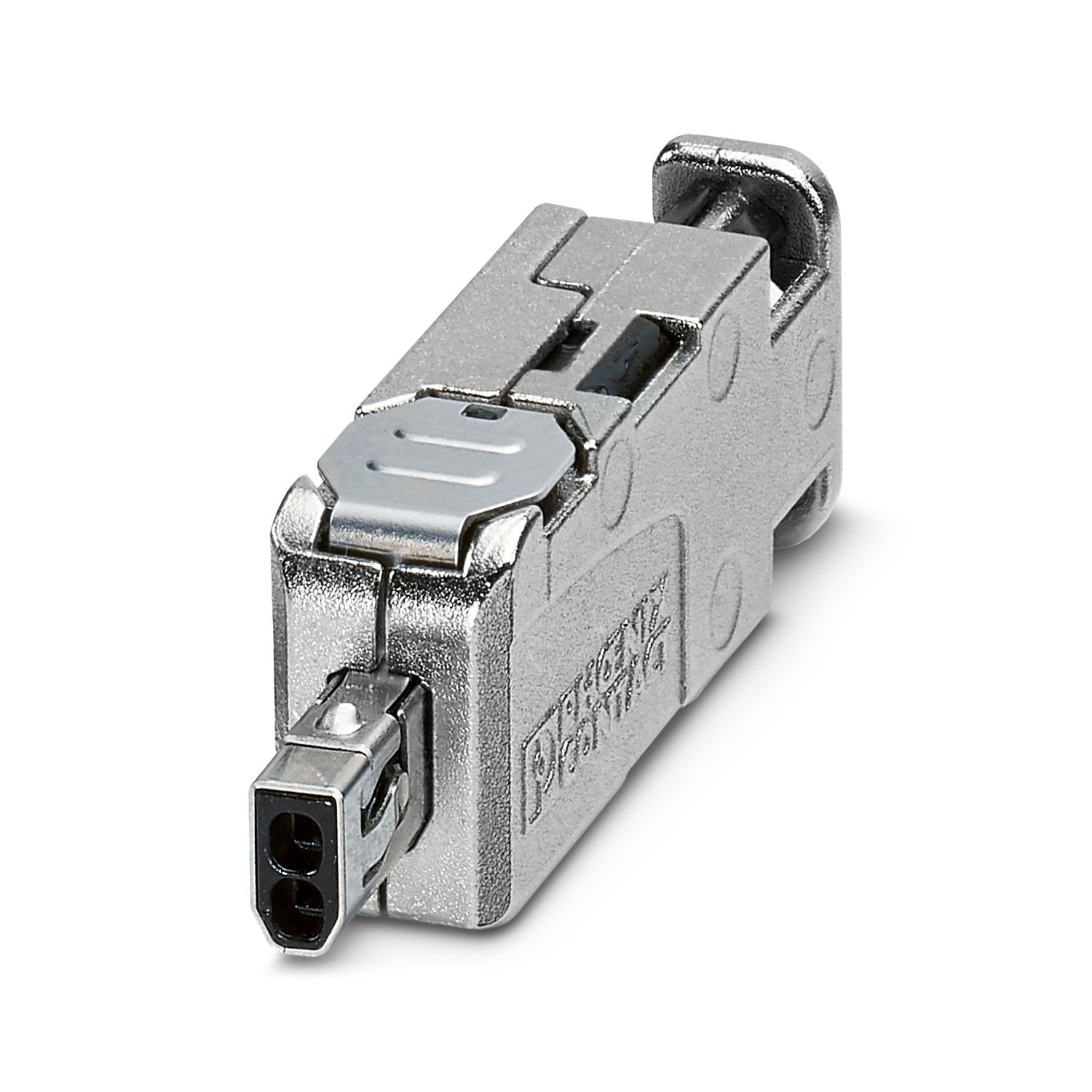Connector, design: IEC 63171-2, degree of protection: IP20, number of positions: 2, 1 Gbps, material: Metal, connection method: IDC fast connection, connection cross section: AWG 26- 22, cable outlet: straight, Single Pair Ethernet