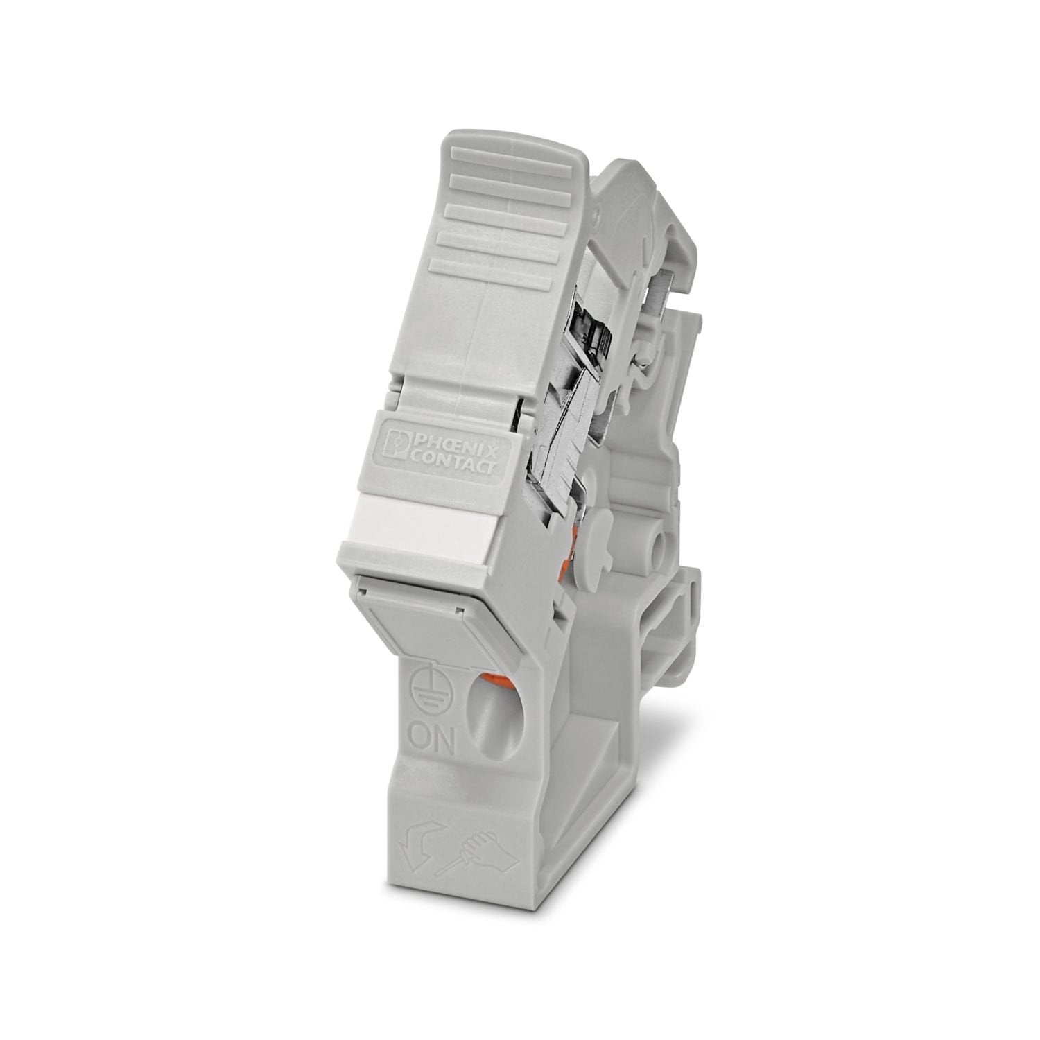 DIN rail adapter, degree of protection: IP20, number of positions: 8, 10 Gbps, CAT6 A , material: PC-GF10, connection method: IDC connection, connection cross section: AWG 26- 22, Item set, DIN rail adapter including RJ45 cable connection module