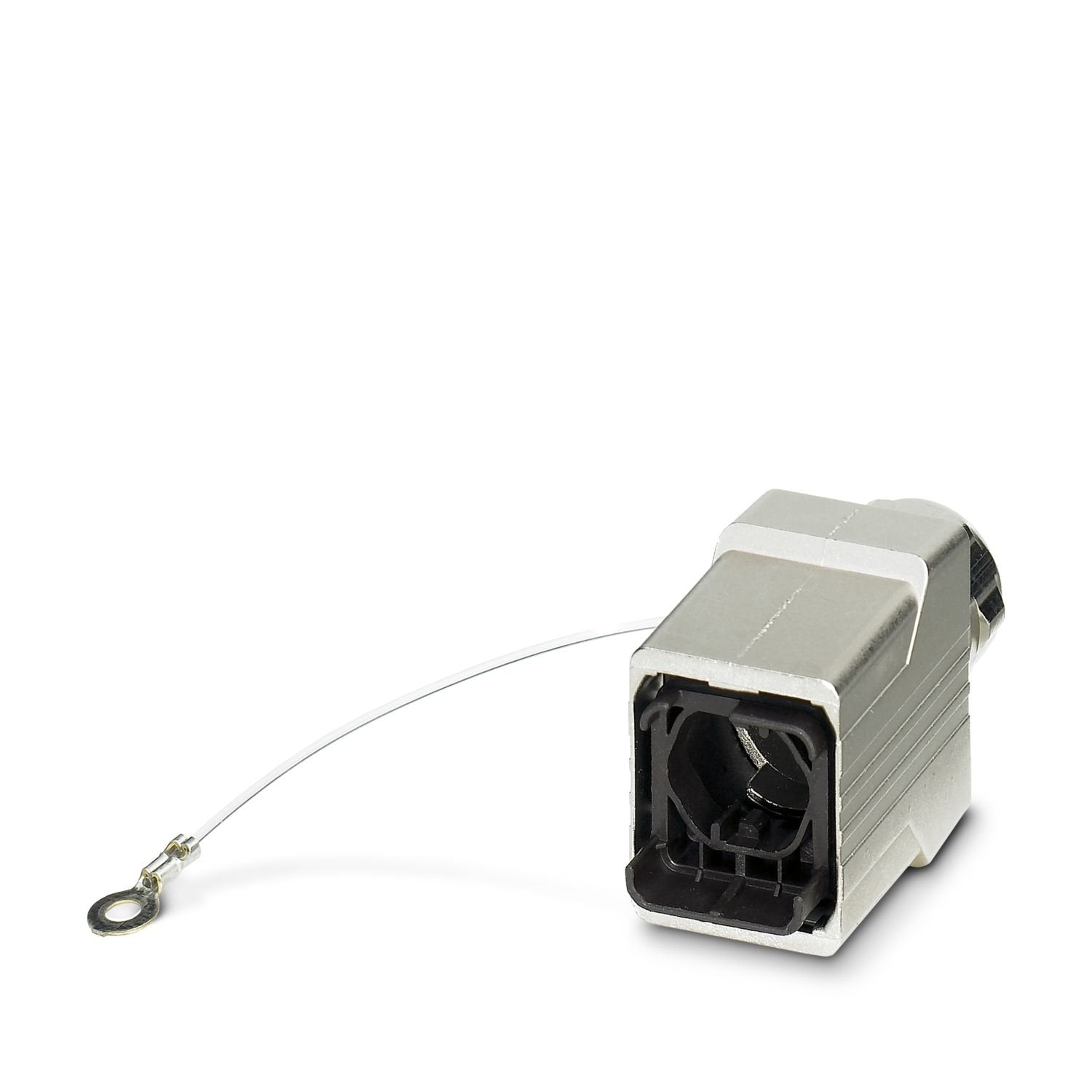 Protective cover, IP67, metal version, to cover the contact insert in the RJ45 and SC-RJ push-pull panel mounting frames