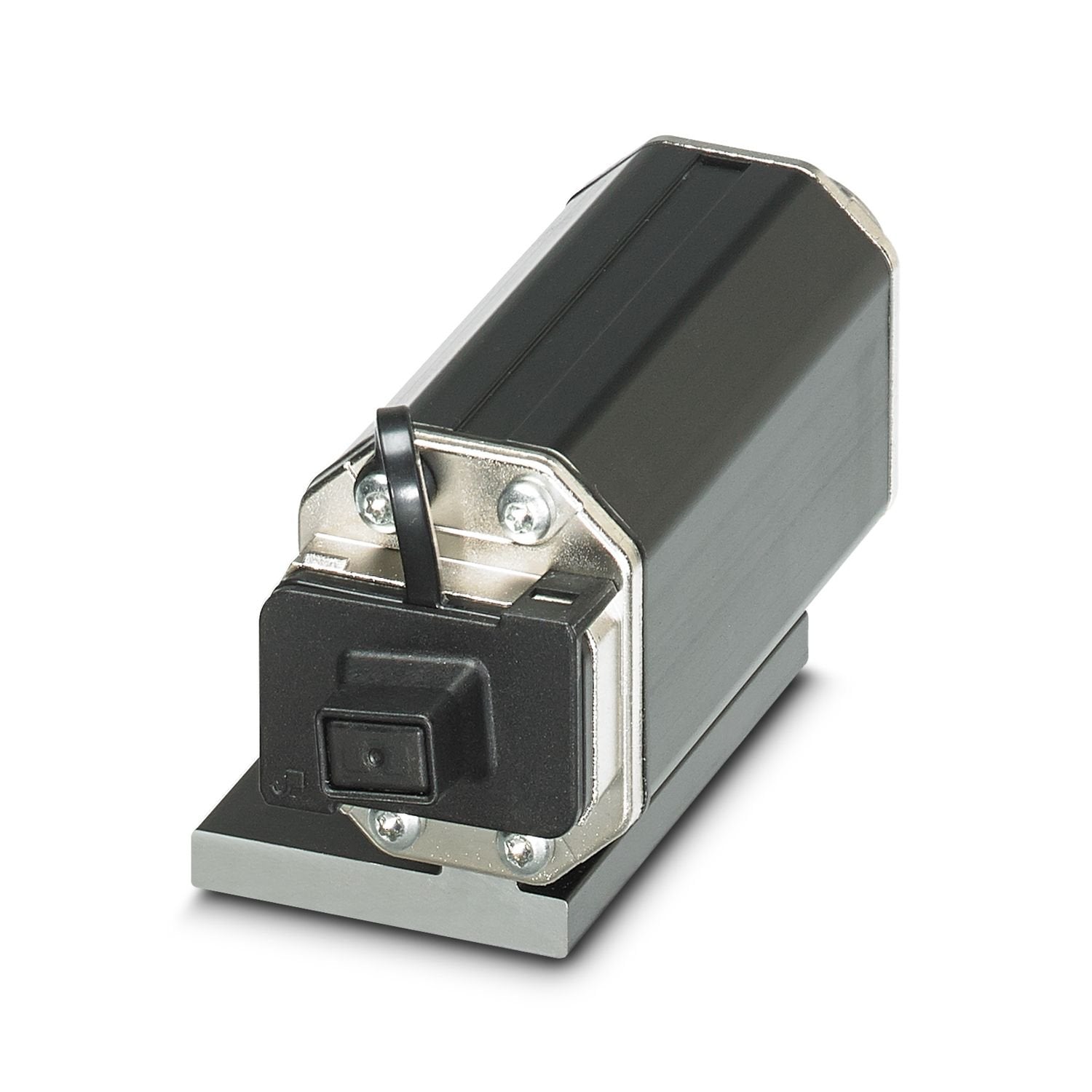Coupling, design: Version 14, degree of protection: IP65, material: Metal, connection method: Spring-cage connection, color: black