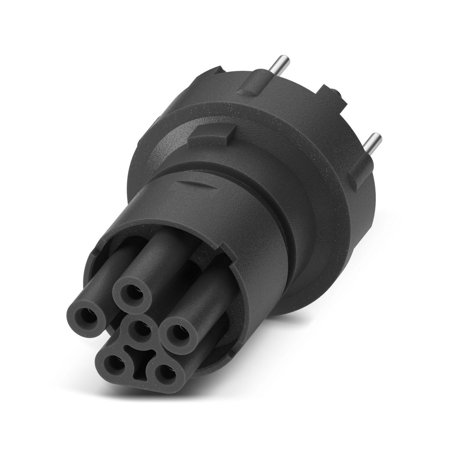 Contact carrier, 6-position, Socket, straight, S15, THR reflow/THT wave