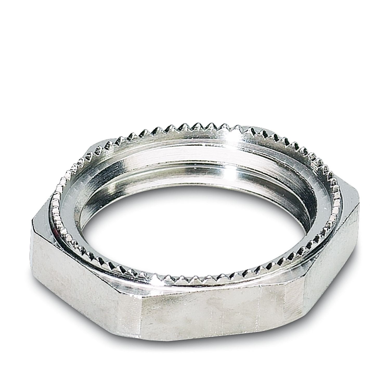 EMC nut, for threads Pg9, this item is expected to be lead-free from Q4 2025 in accordance with RoHS II without exception 6c (Pb < 0.1%), a lead-free alternative is possible on request in advance