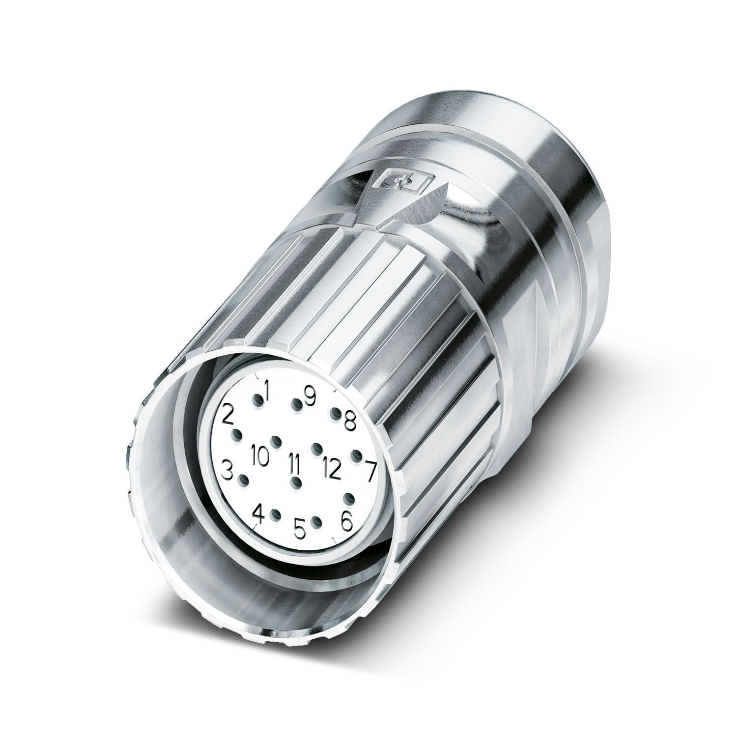 M23, Cable connector, series: CA, straight, shielded: yes, Screw locking mechanism, No. of pos.: 12, Direction of rotation: Standard, contact connection type: Socket, Solder connection, cable diameter range: 3 mm ... 14.5 mm, coding: N. This product is in the process of being discontinued. This product must no longer be considered for new projects. Please contact your sales representative for alternatives.