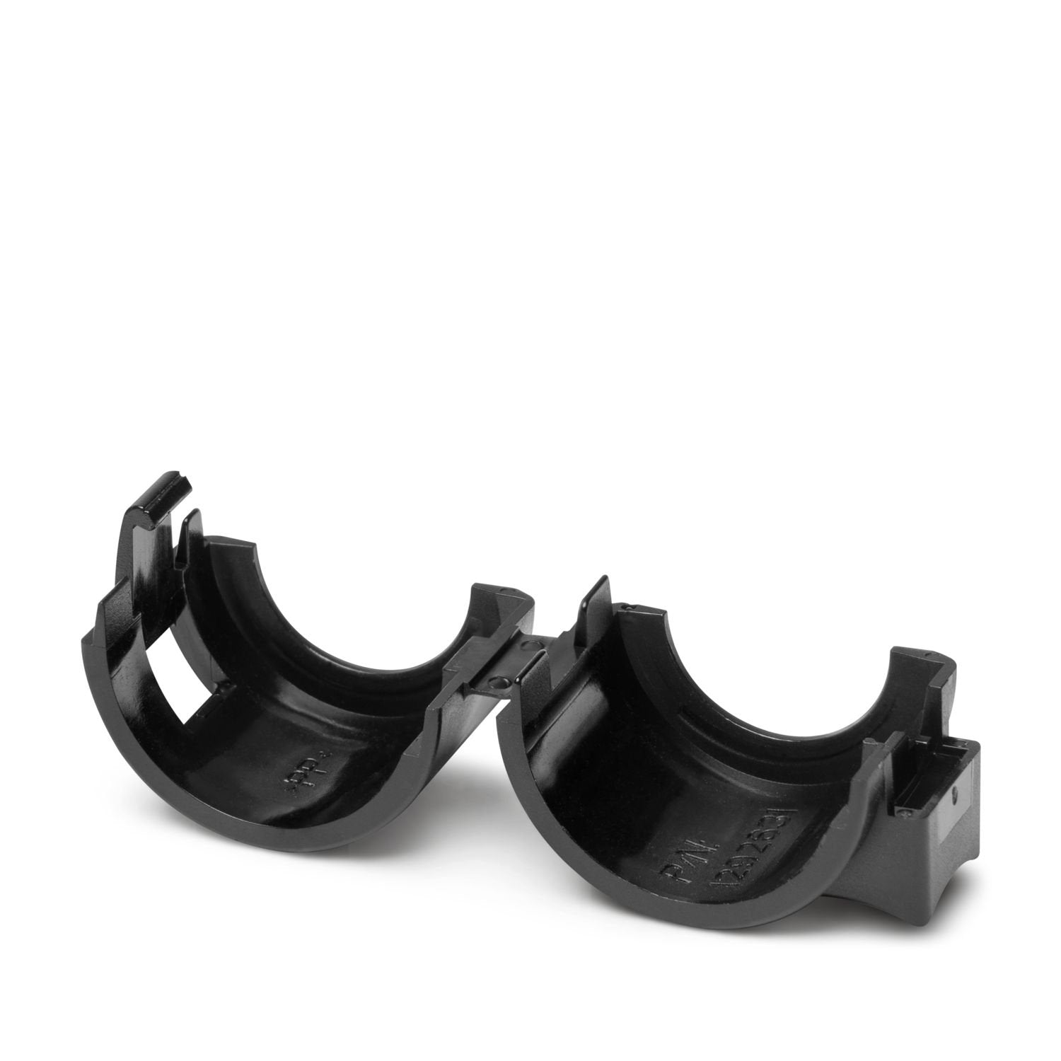 Locking clip for the socket and plug side of M12 power products. Prevents the disconnection of plug-in connections without tools.