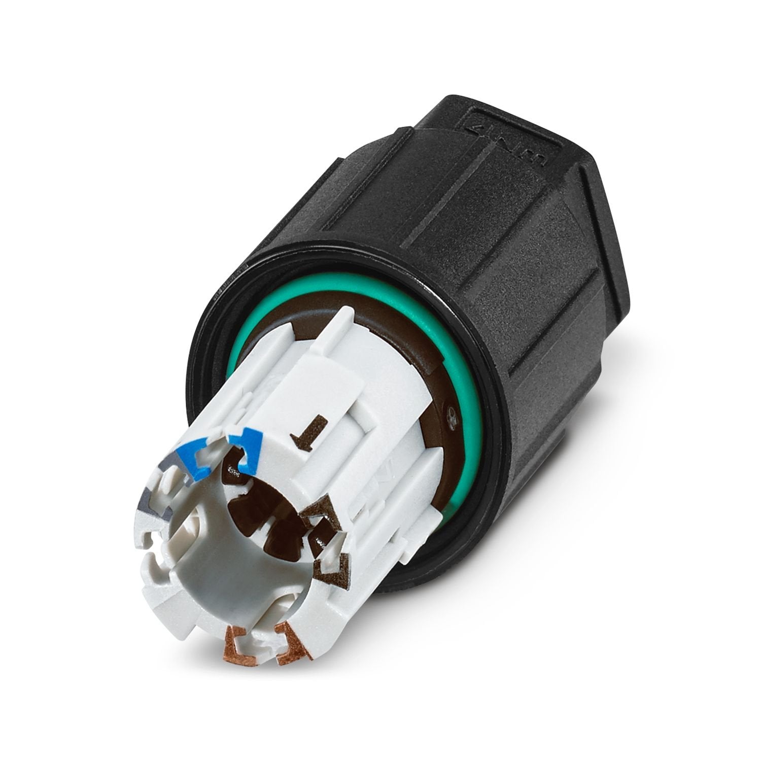 QUICKON set for replacement purposes, consisting of splice ring, pressure nut and line seal