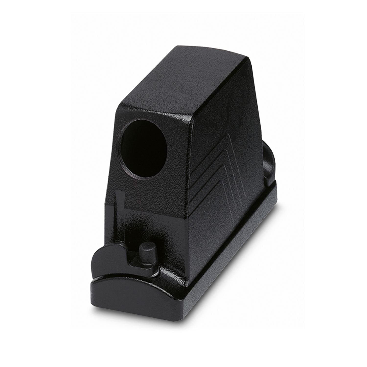 HEAVYCON ADVANCE for increased environmental requirements, sleeve housing B24, with bayonet locking, height 100 mm, with 1xM40 thread, lateral cable outlet