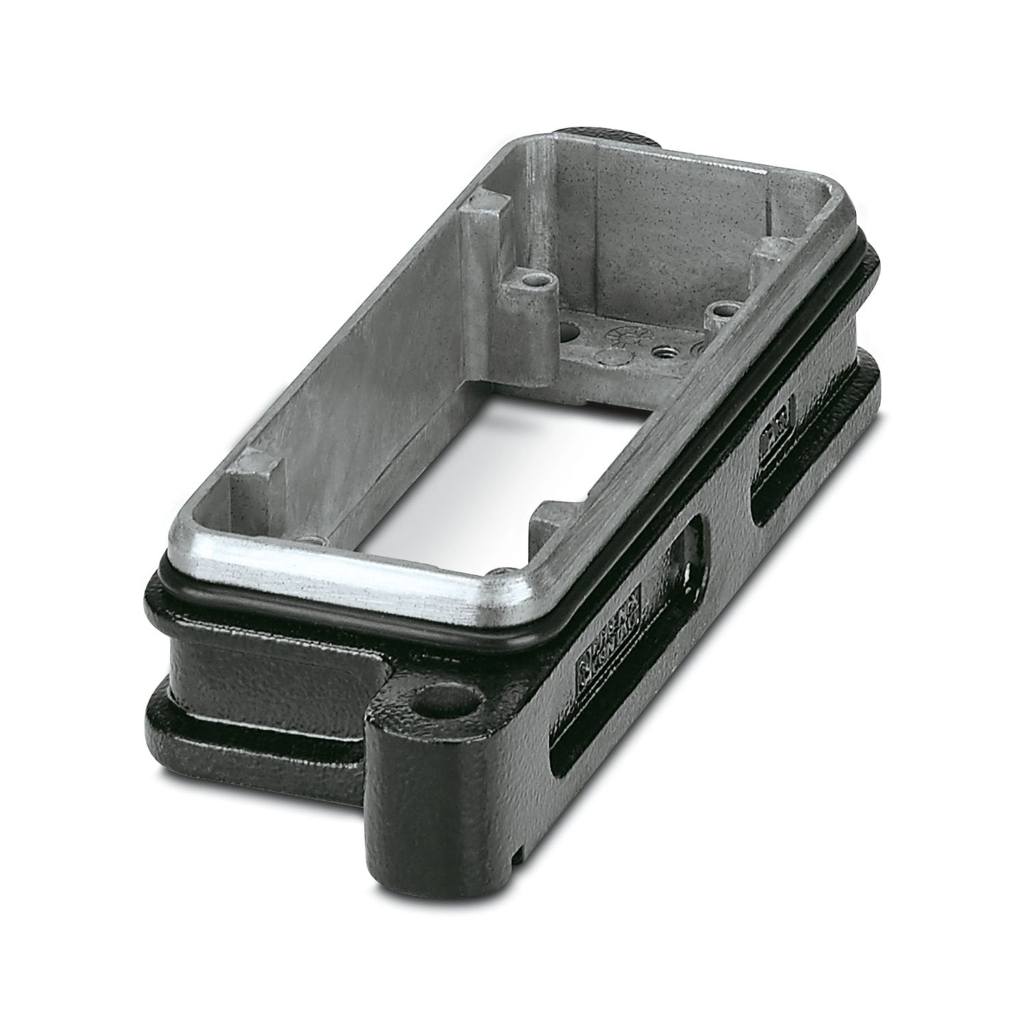HEAVYCON B16 panel mounting base, HPR series, for screw locking, for increased environmental and EMC requirements