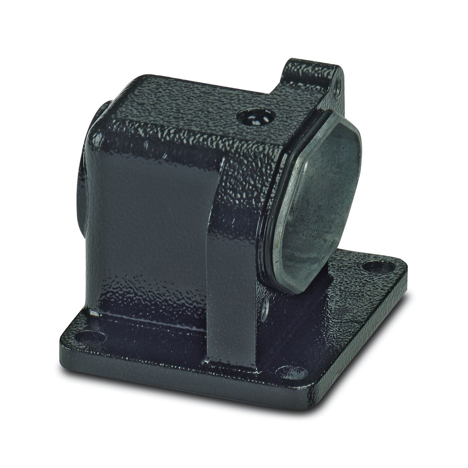 Panel mounting base D7, For screw locking, material: Die-cast zinc, height: 41.5 mm, cable gland: none, protective cover: no, Railway applications, for increased environmental and EMC requirements, HPR series, open floor