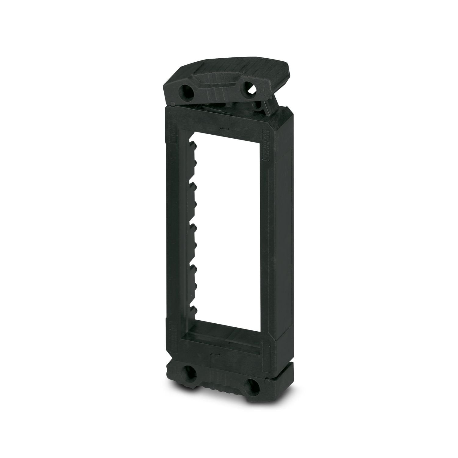 Sealing frame, With locking latch, design: B24, Number of cable seals (small): 10, material: PA (halogen-free), color: black, length: 147 mm, width: 58 mm, height: 20 mm