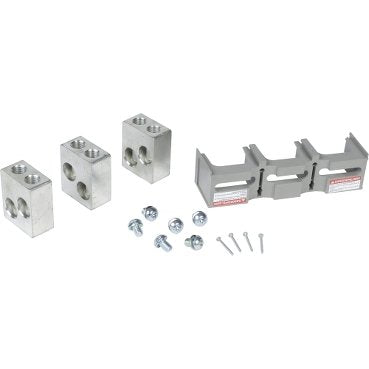 Circuit breaker accessory, PowerPacT M/P, lug kit, mechanical, 800A, 3/0 AWG to 600kcmil, unit mount and I-Line, Al, qty 3 (Circuit breaker accessory PowerPacT M/P) is a Schneider Electric product. Designed for reliable performance and long service life. Available across Iraq — contact us for pricing and delivery options.